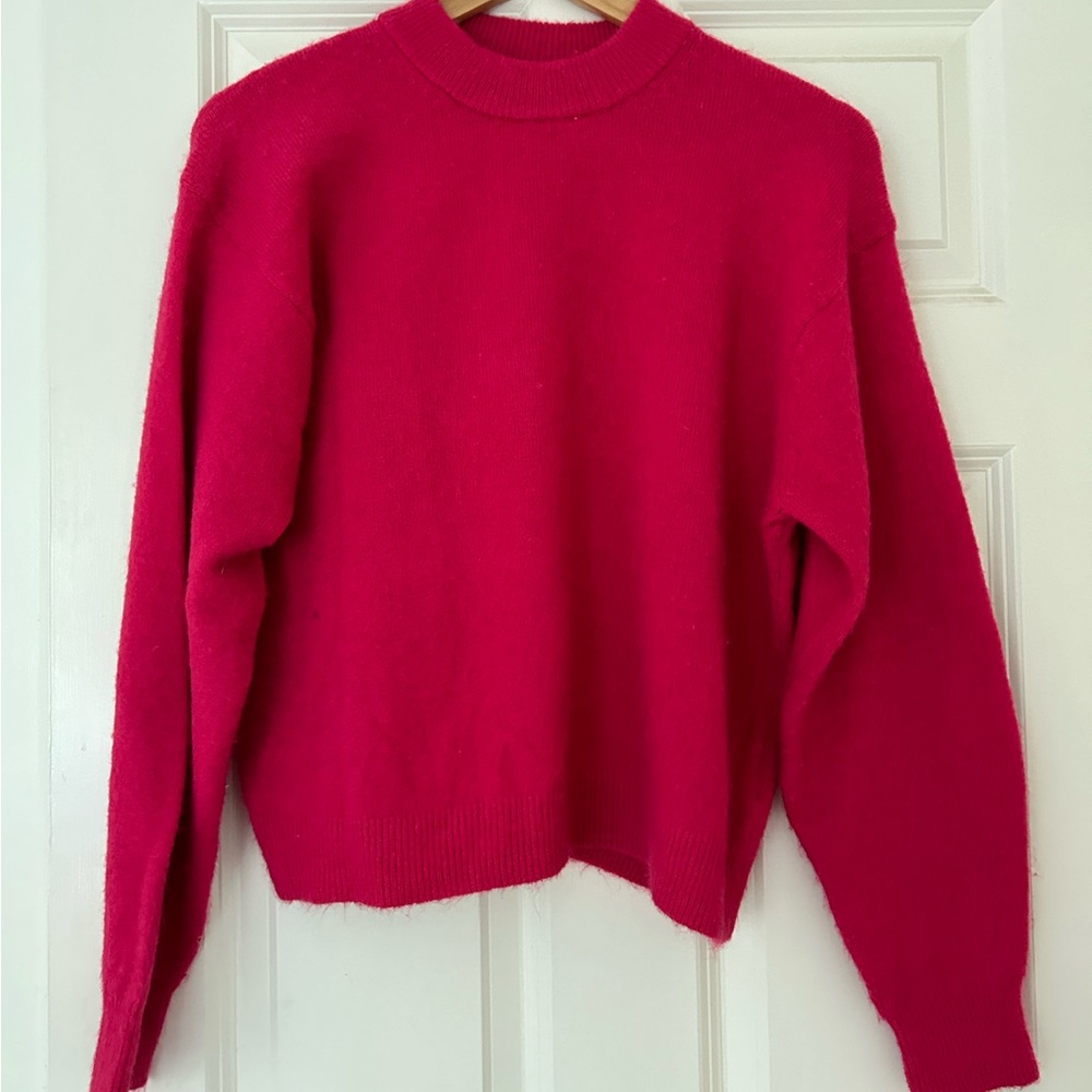 H&M Raspberry Sweater - image 1